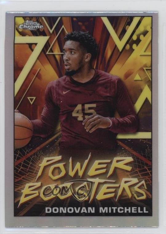 2023-24 Topps Chrome Power s Donovan Mitchell #PB-4 0m7x