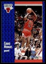 1991-92 Fleer Craig Hodges Chicago Bulls #257