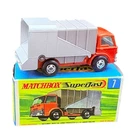 Vtg Matchbox Superfast #7 Ford Refuse Truck Die-Cast Original Box Lesney England
