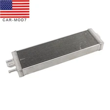 Universal 28"x7"x3" Aluminum Air to Water Intercooler Liquid Heat Exchanger