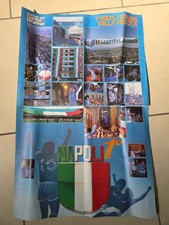 NAPOLI EROI 1° SCUDETTO 1987 POSTER 80X54 I VOLTI I COLORI DELLA FELICITA'