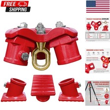 Tripod Head and Base Set for Lifting Chain Hoist 2200lbs Stable Rotating Ring