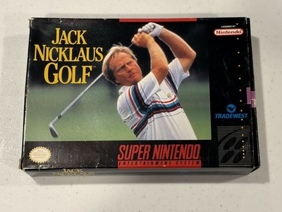 Jack Nicklaus Golf Super Nintendo SNES - Box, Cart, Manual