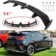 For Hyundai Veloster 2012-2021 Matte 54" PRO Style Rear Trunk Spoiler Sport Wing