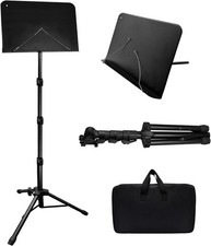 70IN Sheet Music Stand Tall Music Stand for Sheet Music Height- Adjustable