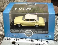 Oxford Auto Diecast 1/76 Scale Vauxhall Victor FB Alaska White/Primrose 76FB005