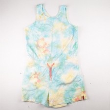 Athleta Girl's Tie Dyed One Piece Romper Jumpsuit - Size 12