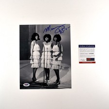 Mary Wilson Supremes 8x10 Photo Signed Autographed PSA/DNA COA