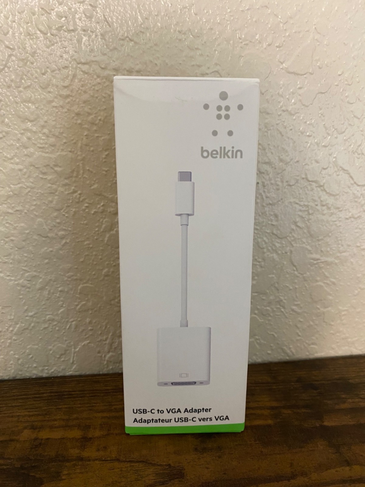 Genuine Belkin USB-C To VGA Adapter F2CU037dsWHTAPL White