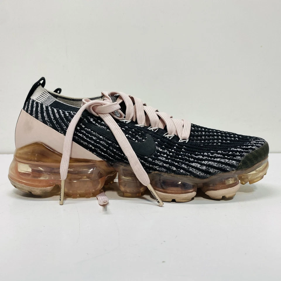 Nike Women Air VaporMax Flyknit 3 CU4748-001 Multicolor Flyknit Lace-Up Size 6.5 - Image 3 of 4