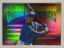 1994 Pinnacle Select KEN GRIFFEY JR Crown Contenders Holo Refractor #CC10