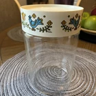 Vintage Retro1975 Pyrex Ware Corning Country Festival Bluebird Large Canister7x5
