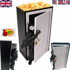 2026 Ghost Attack Door Popcorn Bucket from Scream, Ghost Face Popcorn Bucket
