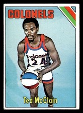 1975 TOPPS TED MCCLAIN 311 VG BASKETBALL KENTUCKY COLONELS