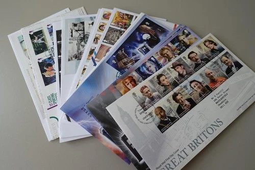 GB Fine Collection of 16 Different First Day Covers FDCs from 2013