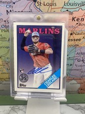 2023 Topps Series 1 Charles Leblanc Autograph RC 1988 Insert #88BA-LEB Marlins