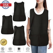 3  Cobbler Aprons with 2 Pockets for Women Men Fast Drying Polyester Fabr USA