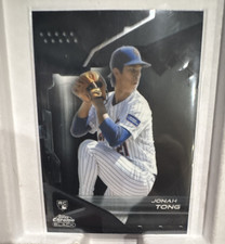 Topps Chrome Black 2025 Jonah Tong Rookie RC #48 New York Mets Baseball Card