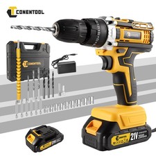 21V 42 Nm Cordless Screwdriver/Drill Includes Batterie and Charger for Makita