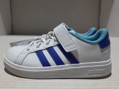Adidas Grand Court 2.0 EL Kinder Unisex Sneaker - Größe UK 11 - HP8915 - UVP 70£