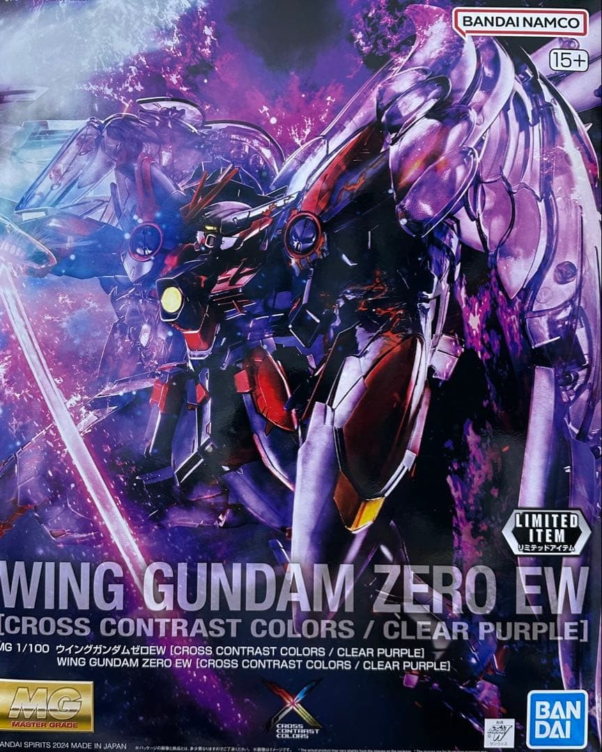 Limited MG Wing Gundam Zero EW CROSS CONTRAST COLORS #f3c466
