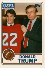Donald Trump 45th U.S President Custom USFL NJ General Owner