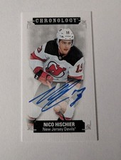 2019-20 Upper Deck Chronology Time Capsule Canvas Minis /60 Nico Hischier #M-322