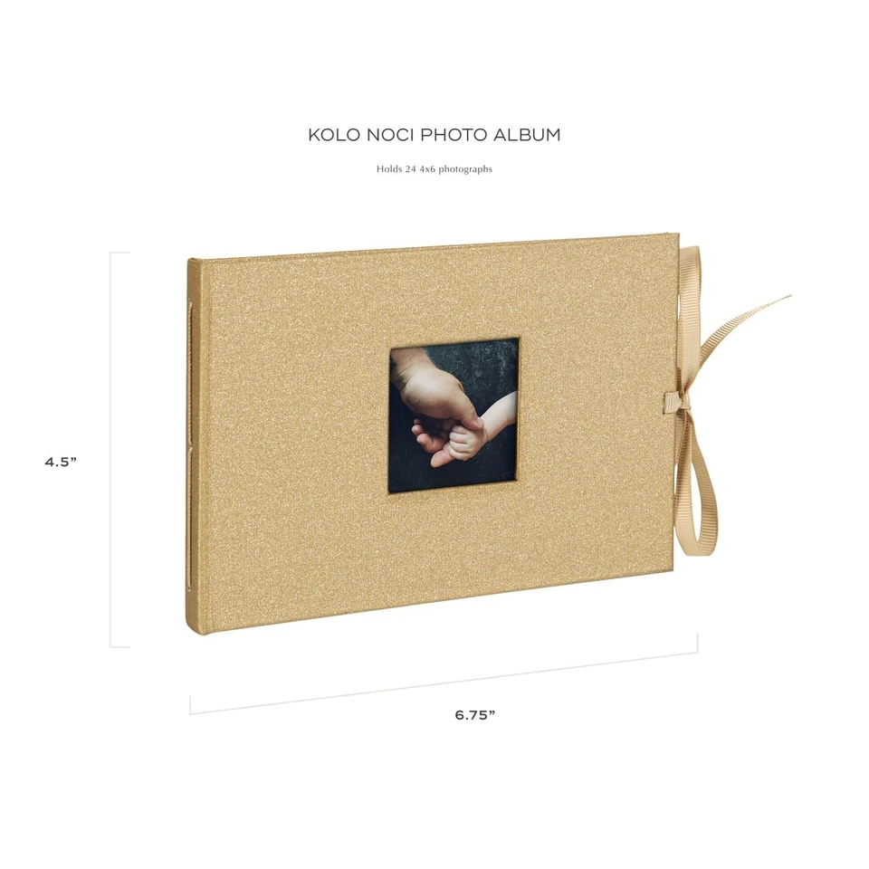 Álbum de fotos pequeño Noci 4x6, con capacidad para 24 fotos, ideal para bodas y libro para bebés... Foto 2 de 4