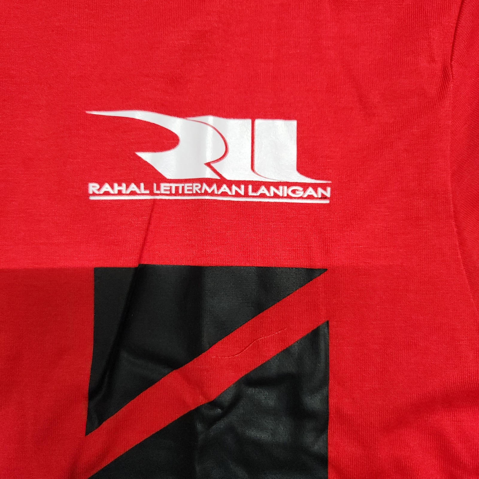 Cavallino Sponsor Logo Tee T Shirt Medium 60 40 Cotton Polyester Red Rll Honda image 6