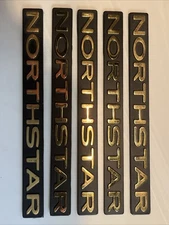 OEM Cadillac Northstar Gold Emblem Badge Logo NOS **ONE PER ORDER**
