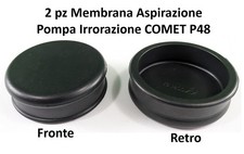 2 pz Membrana Aspirazione Pompa Irrorazione Comet P48 P50 diametro interno 46 mm