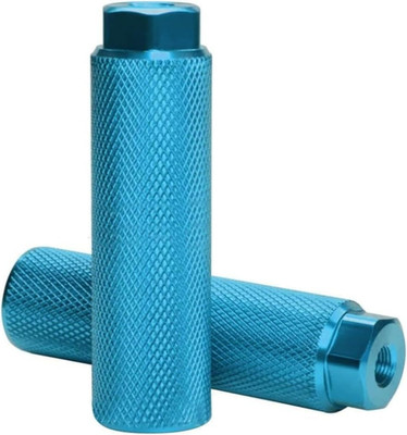 2 x blaue Fahrrad-Pegs aus Aluminiumlegierung, rutschfeste Bleifuß, BMX-Pegs für