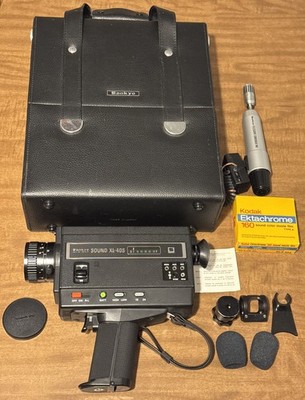 Sankyo Sound XL-40S Super 8 Movie Camera Kit w/ Case + Sealed