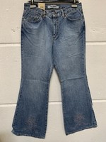 Mavi Damen Jeans Schlagjeans 192 Mid Rise, Bell Bottom Hellblau 34 32 W34 L32