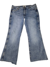 Wrangler Retro Blue Jeans Men's Size 33 x 30 Hemmed Bottom Western Cowboy Denim