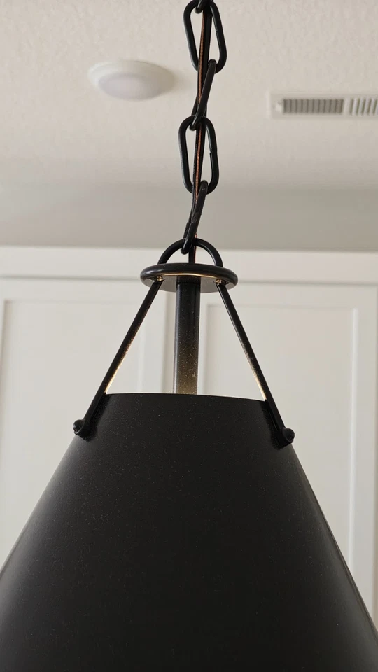 Crystorama Xavier XAV-B8301-MK - Luces Colgantes en Negro (Juego de 2) (Usado) Foto 3 de 4