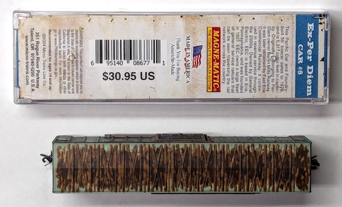 MTL Micro-Trains 02544931 EEC 3017 ex Berlin Mills FW Factory Weathered - Afbeelding 2 van 3