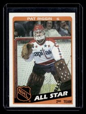 Pat Riggin 1984 Topps #164   Washington Capitals