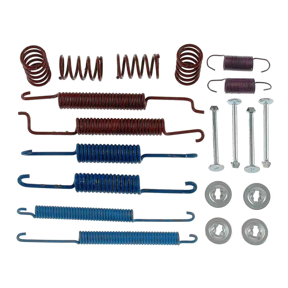 Rear Brake Drums & Brake Shoes Hardware Spring Kit Fits 1980 Audi 5000Raybestos - Image 4 of 4