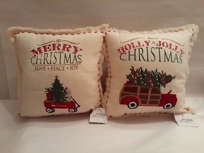 holiday accent pillows