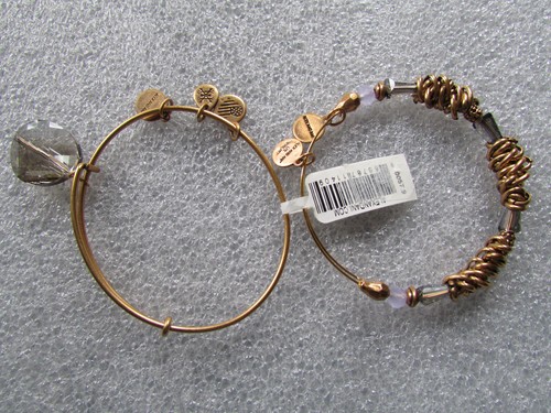 Alex and Ani Bracelet Power Positivity Russian Dark Gold Tone New $88 - Picture 7 of 13