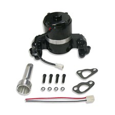 For Ford Sbf 289 302 351w Electric Water Pump 35 Gpm High Flow Black Coated
