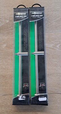 2× Korda 3 Rod SINGLEZ Buzz Bar 11.5'' / 29cm NEU IN OVP Carp TOP! Karpfenfischen