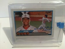 2021  Topps Archives 1989 Big Mini Insert Auto Juan Soto/20