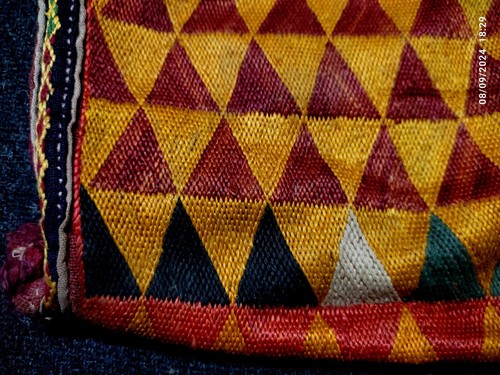 INDIAN BANJARA VINTAGE ANTIQUE KUTCHI RABARI ETHNIC TRIBAL HANDMADE BOHO BAG 04 - Picture 2 of 11