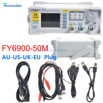 FY6900-50M Function Arbitrary Waveform Generator Pulse Signal Frequency Counter