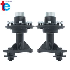 Shipping Container Wheels and Bolt-On Spindle Kit w/o Handle 8 × 6.5 Lug