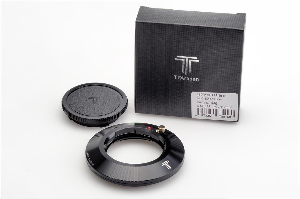 TTArtisan Adattatore Leica M A HASSELBLAD X1D M-X1D M/X1D Bl.