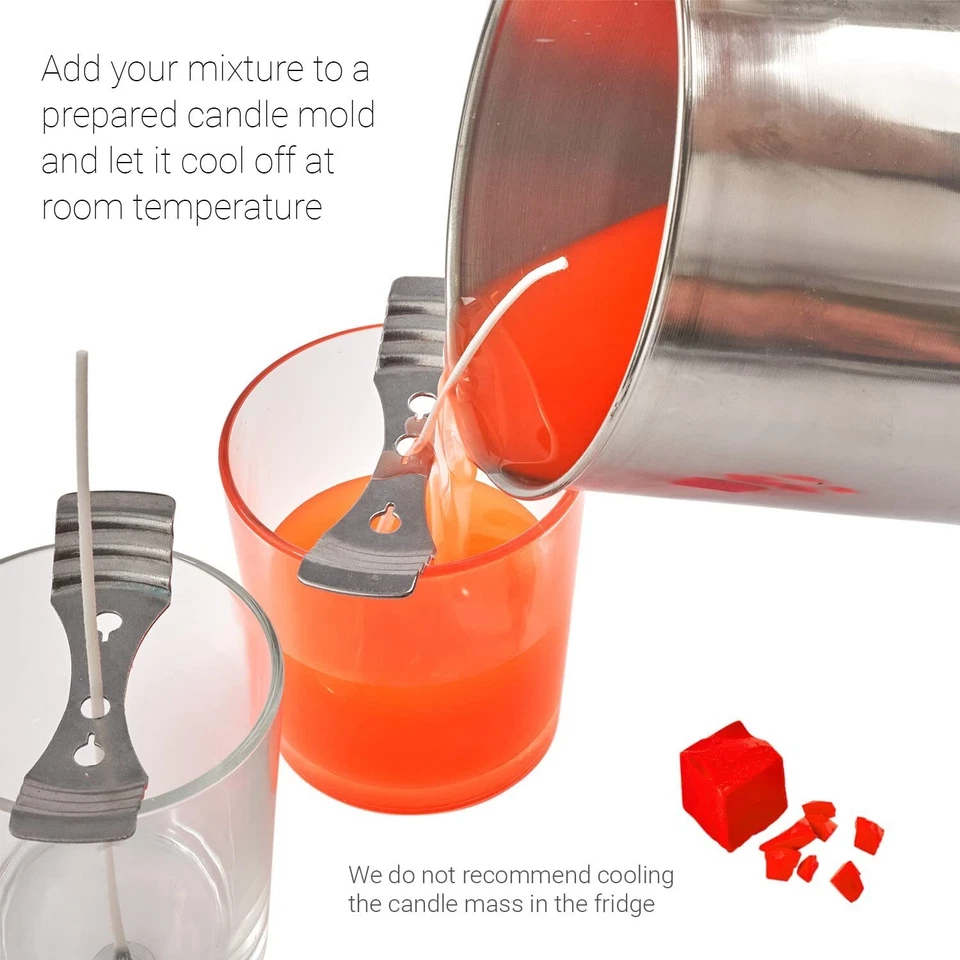 8 Colors Set Wax Dyes for Candle Making, Soy Wax Color Dye, Nontoxic Supplies - Image 3 of 4