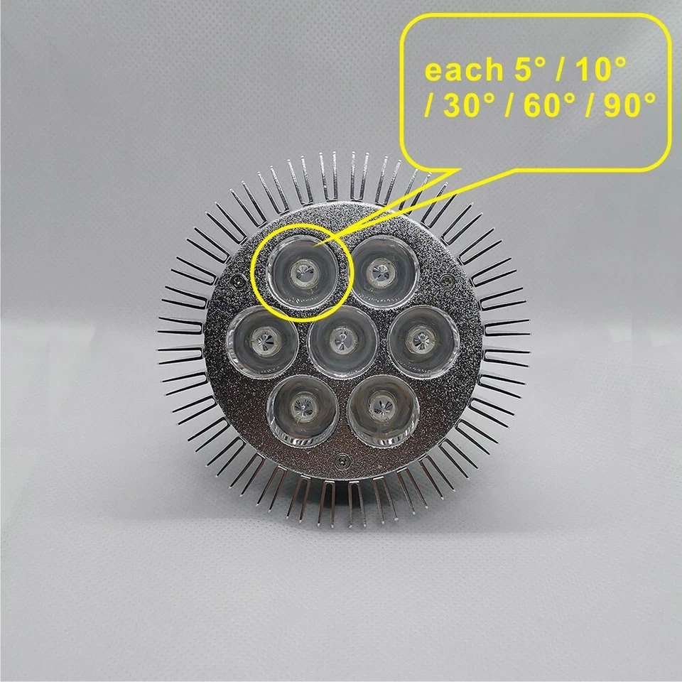 21W Deep Red 730nm LED Lamp Spot Light Bulb PAR30 E26/E27 Therapy Plant Aquarium - Image 3 of 4